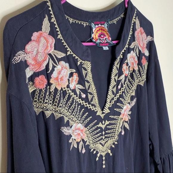 LAST ONE Johnny Was Rianne Embroidered Dress NWOT - Picture 3 of 8
